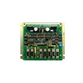 GE A02B-0120-C170 control board for CNC power supplies. Monitors +5V, +15V, -15V rails. 62 resistors, 34 capacitors, optocoupler isolation