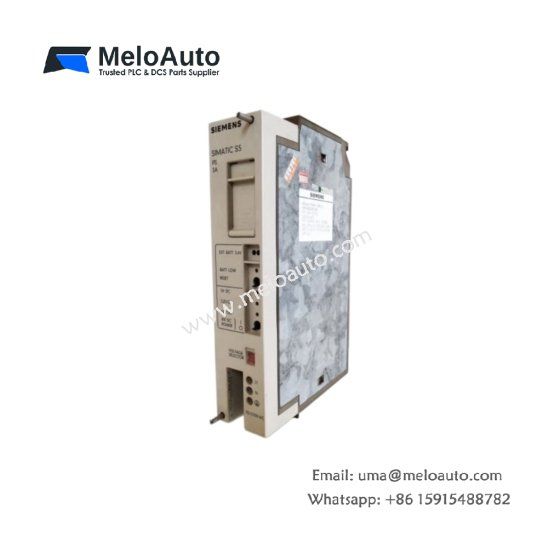 Siemens 6ES5951-7LB13 power supply module for SIMATIC S5 delivers 5V at 30A and 24V at 1.5A. Features 88% efficiency and comprehensive protection for large PLC systems. ​