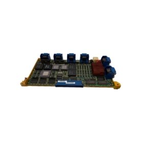 GE A16B-2200-0220/07A control board for CNC power distribution. 5000µF energy storage, 5V@3A and 12V@1.5A outputs, overvoltage protection
