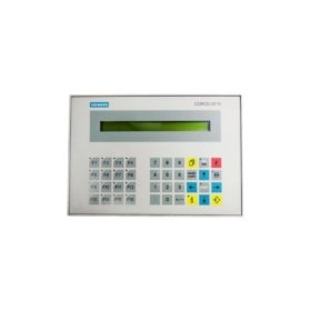 Siemens 6AV3515-1EB01 operator panel with 640x480 TFT display, resistive touchscreen, and 12 function keys. Features Ethernet connectivity