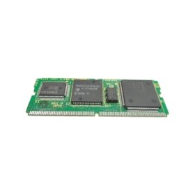 GE A20B-2901-0340/02A servo module for CNC machine tools. Single axis control with encoder feedback. 1500 µF capacitance. 62.5 µs current loop