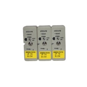 Siemens 6ES5498-1AA41 measuring range module for SIMATIC S5 analog inputs. Supports 0-10V, ±10V, 4-20mA, 8 channels. In stock.