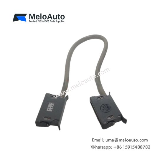 ABB 07 SV 60 R1 connector cable. Features 2m length, 20-pin connectors, foil shield, 24 AWG conductors, 0.25kg weight, and 2A current