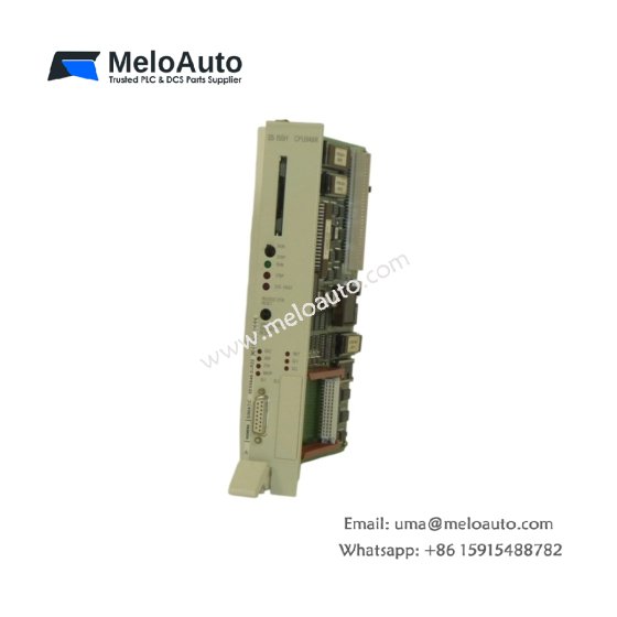 Siemens 6ES5948-3UR22 S5-95U high-performance CPU with 32KB RAM, 32KB EPROM, 64 timers/counters, integrated SINEC L2. Fast and powerful.