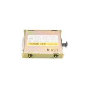 Genuine GE A13B-0154-B001 I/O Link i optical adapter for Fanuc CNC. POF fiber, 20m cable length, 1.5Mbps, noise-immune. 0.12kg. Shop now.