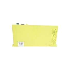 GE A02B-0166-B531 Power Mate servo module for single-axis control. 200-230V AC input, 7.5A rated output, 15A peak. IGBT module