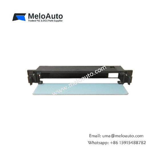 GE 44C715527-001 blank space filler module for Series 90-30 and Mark VI racks. Passive design with EMI shielding. Maintains airflow.