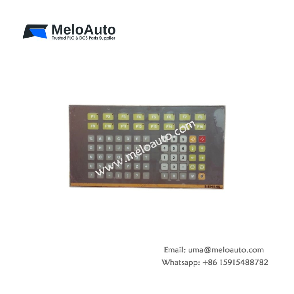 Siemens 6FM1496-1BB10 Membrane Keyboard for Positioning Systems