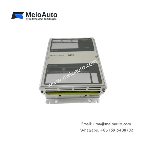 Schneider A020/ERW/24V programmable controller for compact automation. 8 inputs, 6 relay outputs, 16KB memory, weight 0.25kg
