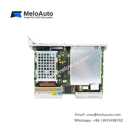 Siemens 6ES5581-1LA11 mass storage module with 512KB flash memory. 10-year retention for S5-135U/155U PLC program archiving and backups.