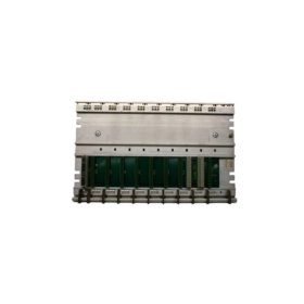 Siemens 6ES5700-1LA11 mounting rack for SIMATIC S5. Features 8 slots, 19-inch width, 3.2kg weight, passive backplane, and 8A
