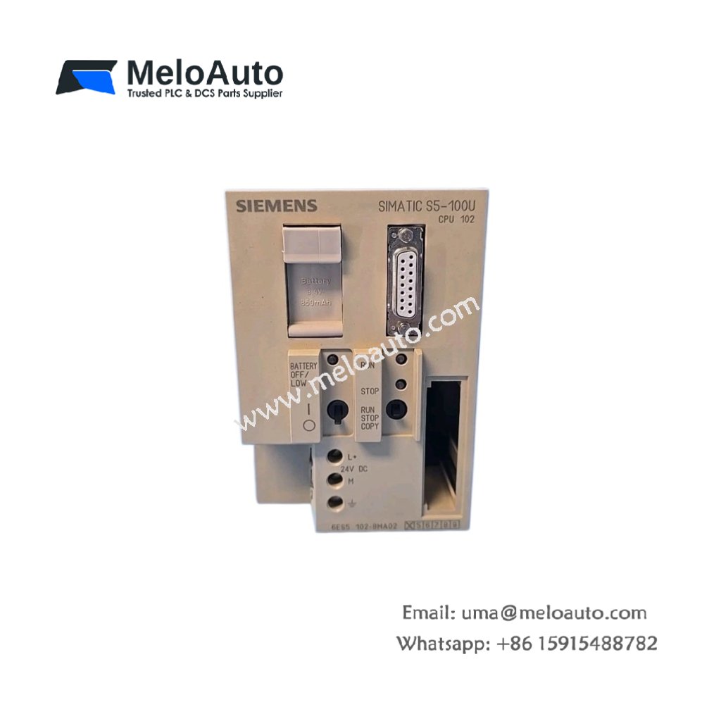 Siemens 6ES5102-8MA02 Central Processing Unit