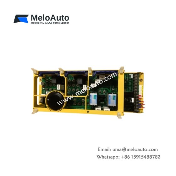 GE A06B-6058-H223 AC servo drive unit. 5.5 kW, 22 A continuous, 6600 µF capacitance, 3-phase 200–230 V. 6.8 kg. Shop now.