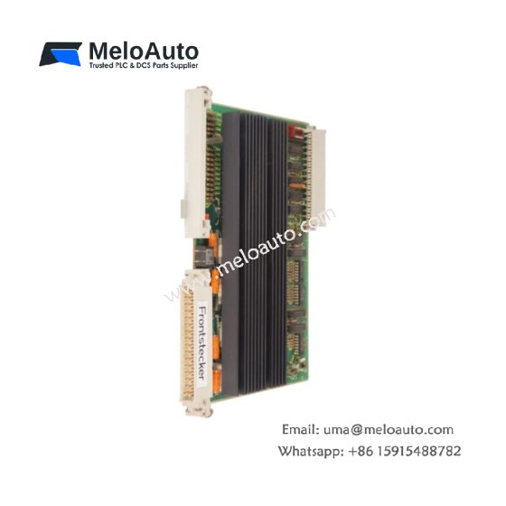 Siemens 6ES5444-1AA22 output card. Features 32 channels, 0.3A per channel, 1500V isolation, 0.46kg weight, 1ms update time