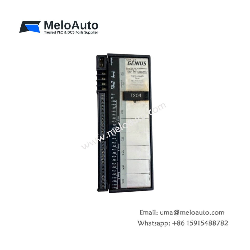 GE IC660EBA023 Electronic Assembly Block