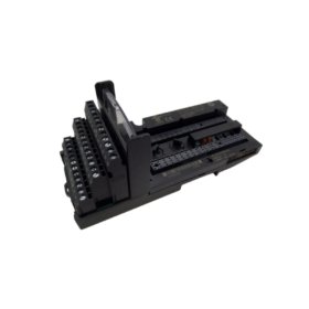 Genuine GE IC200CHS022L compact box-style I/O carrier for VersaMax. 8 I/O slots, DIN rail or panel mount, IP20, 24V DC. 0.55kg. Shop now.