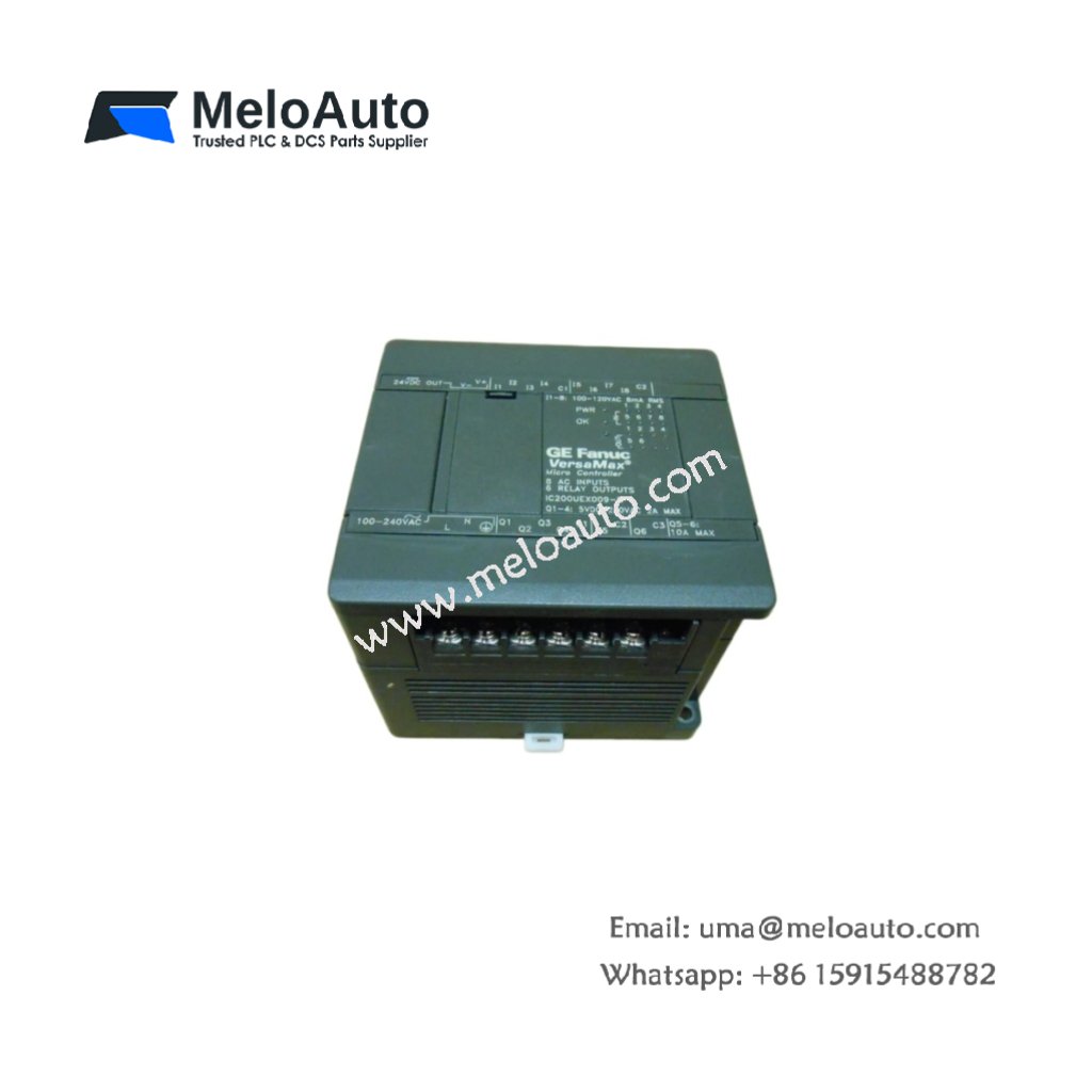 GE IC200UEX009-A VersaMax Micro Expansion Module – 32-Channel I/O Interface