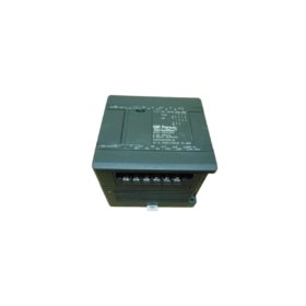 GE IC200UEX009-A VersaMax expansion module. 32 mixed discrete I/O points, 2200µF energy storage, 24V DC. 92 components. Direct backplane