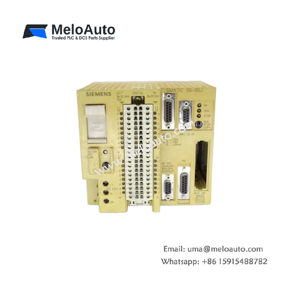 Siemens 6ES5095-8MD03 PLC Module for SIMATIC S5 Compact Systems