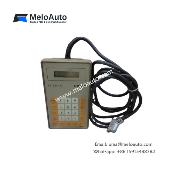 Siemens 6ES5393-0UA14 membrane switch with 14 tactile keys, 1M cycles & IP54 rating. Replacement keypad for SIMATIC S5 operator panels.