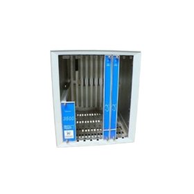 Bently Nevada 3500/05-02-04-00-00-01 system rack features 14 module slots with hot-swap support for 3500 monitoring systems.