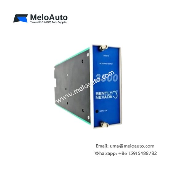 Bently Nevada 3500/15-05-05-00 power supply delivers 24V DC at 10A for 3500 monitoring systems. Features 241x152x25mm size