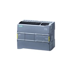 Siemens 6ES7215-1HF40-0XB0 CPU 1215 FC for S7-1200F. 14 DI, 10 DO, 2 AI, 2 AO, PROFINET, SIL 3, 0.45 kg. Safety-rated.