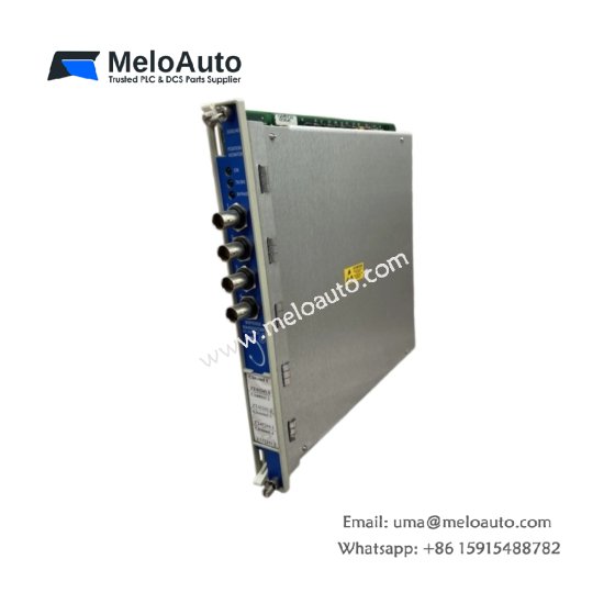 Bently Nevada 3500/45-01-00 position monitor with 4 channels, 16-bit resolution, and proximity probe inputs. Precision shaft position