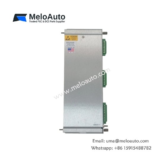 Bently Nevada 126632-01 RIM I/O module connects 3500 racks to communication processors. Features 241x152x25mm size, 0.75kg weight