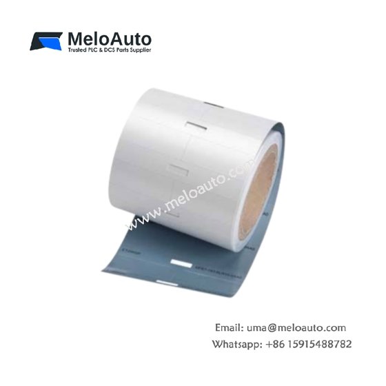 Siemens 6ES7193-6LR10-0AA0 labeling strips, 500 pieces, 90mm × 12mm, white matte polyester, permanent adhesive, ET 200SP compatible