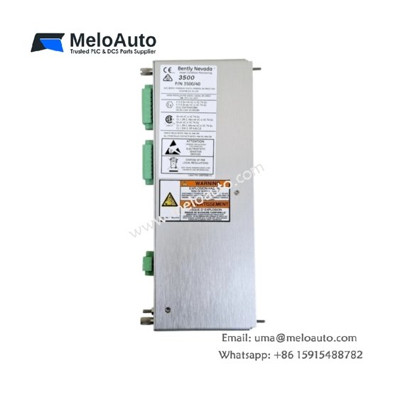 Bently Nevada 3500/40 125680-01 Proximitor I/O Module. 4 channels, 100 µF ride-through, 20-pin ARINC. 0.9 kg, 241 x 25 x 200 mm. For 3500 Series racks. Bently Nevada 3500/40 125680-01 Proximitor I/O Module. 4 channels, 100 µF ride-through, 20-pin ARINC. 0.9 kg, 241 x 25 x 200 mm. For 3500 Series racks.