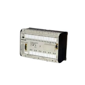 Siemens 6ES5101-8RB11 compact controller for S5-101U. Features 16/16 digital I/O, 4 analog inputs, 2 analog outputs, and DIN-rail mounting