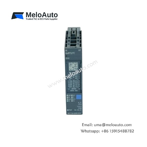 Siemens 6ES7134-6JD00-0CA1 SIMATIC ET 200SP analog input module with 4AI channels, 16-bit resolution, diagnostics, and reliable Siemens 6ES7134-6JD00-0CA1 SIMATIC ET 200SP analog input module with 4AI channels, 16-bit resolution, diagnostics, and reliable
