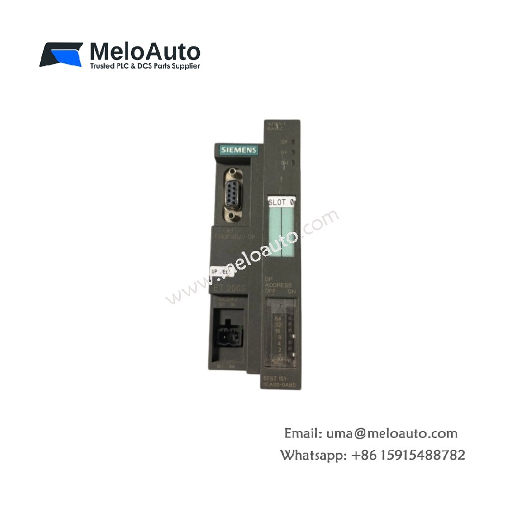 Siemens 6ES7151-1CA00-0AB0 Interface Module for ET 200S