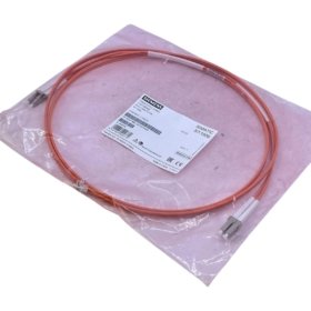 Siemens 6ES7960-1CB00-5AA5 Fiber Optic Cable. Duplex 62.5/125µm, 5m length, BFOC connectors, -40°C to +85°C, 0.05kg/m.