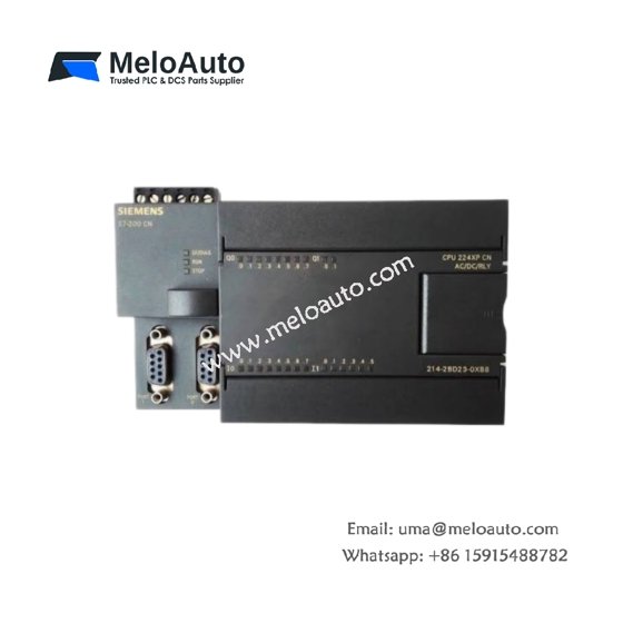 Siemens 6ES7214-2BD23-0XB8 CPU 224XP compact unit for S7-200 CN. 14 DI, 10 DO, 2 AI, 1 AO, RS-485, 0.4 kg. Reliable. Siemens 6ES7214-2BD23-0XB8 CPU 224XP compact unit for S7-200 CN. 14 DI, 10 DO, 2 AI, 1 AO, RS-485, 0.4 kg. Reliable.