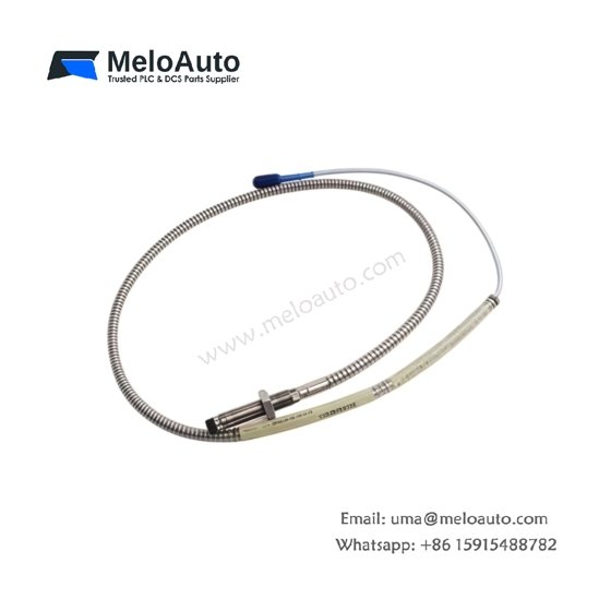 Bently Nevada 330103-00-15-10-02-00 proximity probe with 5 mm tip, 150 mm length, 7.87 V/mm sensitivity, and 177°C rating. View full specs.