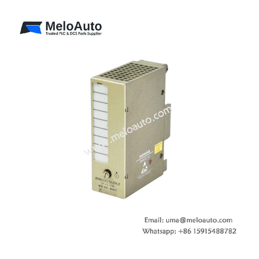 Siemens 6ES5470-8MD11 Analog Output Module