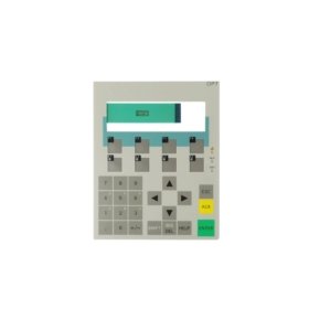 Siemens 6AV3607-1JC00-0AX2 operator panel with 4x20 LCD, IP65 rating, and MPI/PROFIBUS interfaces. Compatible with S5 and S7 PLCs.