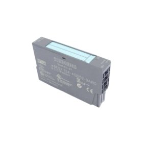 Siemens 6ES7134-4GB52-0AB0 DP electronics module offers 2 analog inputs with 16-bit resolution for ET200S distributed I/O.