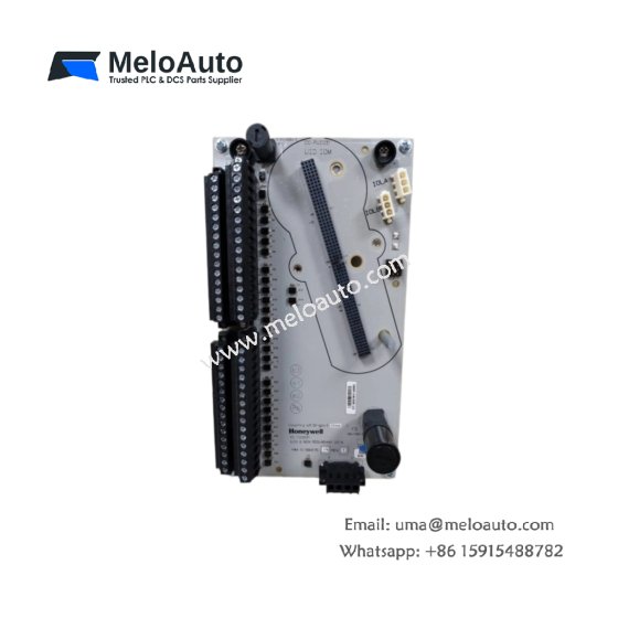 Honeywell CC-TUIO31 51306875-176 universal I/O module for Experion PKS. Features 32 configurable channels, 16-bit resolution, HART support