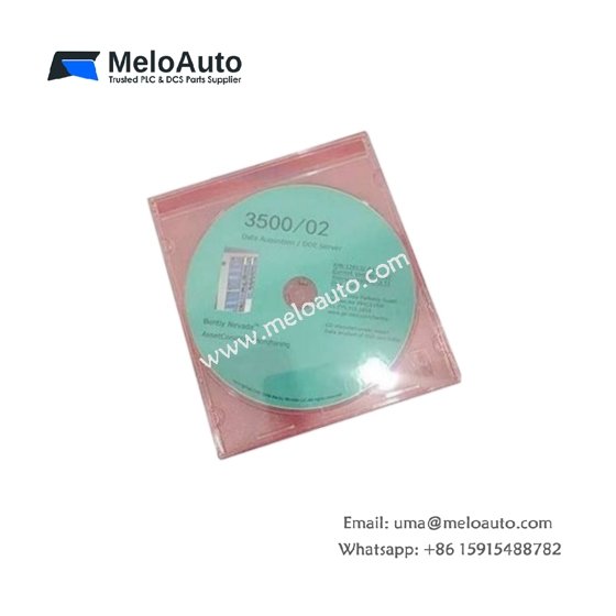 Bently Nevada 129132-01 3500/02 rack configuration software for 3500 systems. Windows-based, serial/Ethernet, all modules, diagnostics. ​