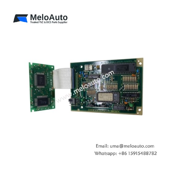 Siemens 6ES5393-0UA13 operator panel for S5 PLC. Features 4-line LCD, membrane keypad, IP65 rating, and MPI/RS-232 interface. Compact HMI