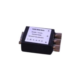 Siemens 6ES5714-2AV01 RGB/VGA adapter cable for SIMATIC S5. Connects S5 to VGA monitor, 1280x1024, 15-pin D-Sub. Legacy S5 display upgrade.