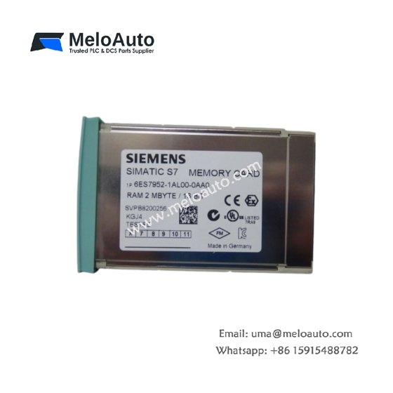 Siemens 6ES7952-1AL00-0AA0 Memory Card offers 64 KB flash storage for S5-95U, S5-100U, and S5-115U systems, providing reliable data retention without battery backup.