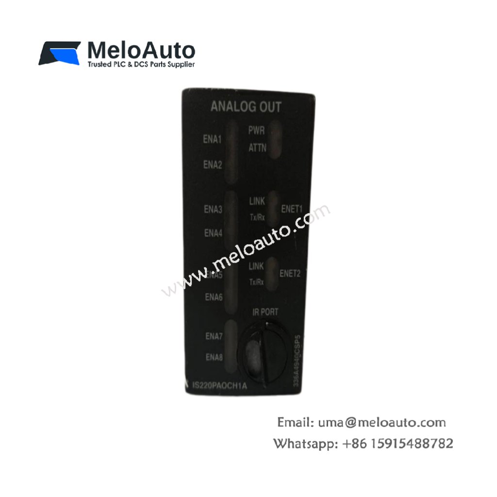 GE IS220PAOCH1A Analog Output Module