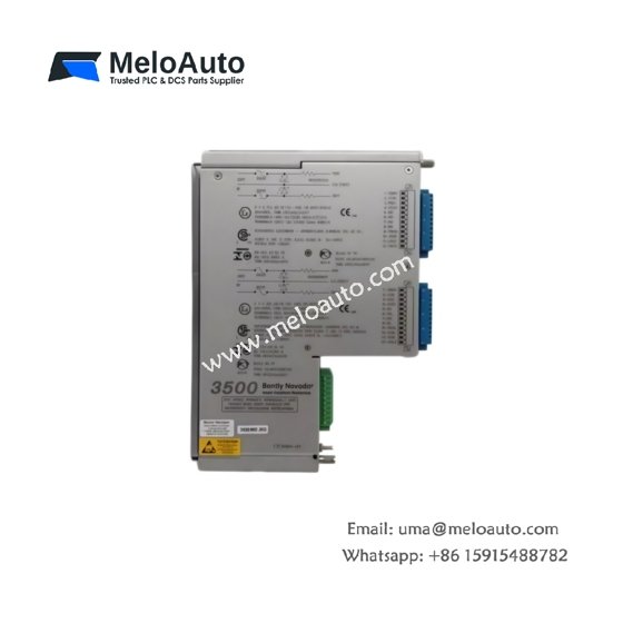 Bently Nevada 3500/42 135489-01 vibration displacement card offers 4 channels, ±0.1 % accuracy, 100 Hz sampling for 3500 series. Precision proximity monitoring.