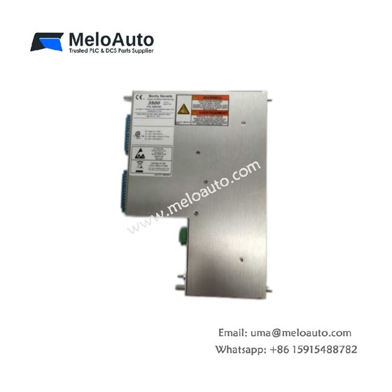 Bently Nevada 3500/40 135489-04 Proximitor I/O module offers 4 channels, 0-10 kHz response, ±0.2 % accuracy for 3500 series proximity probes. Reliable signal conditioning.