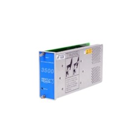 Bently Nevada 3500/15-05-05-01 power supply for 3500 system. 85-264V AC input, 24V 2.5A output, 87% efficiency. Industrial power module