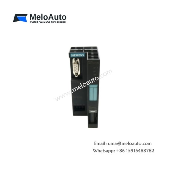Siemens 6ES7151-1BA00-0AB0 Interface Module offers PROFIBUS DP connectivity from 9.6 kbps to 12 Mbps for ET 200M systems with 32 I/O modules.